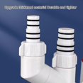 thumbnail image 3 of Easy Installation Sink Pipe Connector Versatile Sink Pipe Adapter Sink Pipe Connector Keep Your Kitchen Air Fresh, 3 of 5