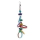thumbnail image 3 of Bird Chew Rings Juguetes Para Animales Accesorios Para Jaulas Para Mascotas Suministros Para Pájaros 1 círculo colorido Colco Juguetes de madera para masticar pájaros, 3 of 8