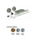 thumbnail image 2 of Eclisse Os/E Privacy Round Trim Pocket Door Lock - Chrome, 2 of 4