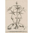 thumbnail image 2 of Mathis Zündt 18x24 Black Ornate Framed Double Matted Museum Art Print Titled: A Perspective of Seven Stars Balanced on Three Crosses (1567), 2 of 5