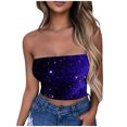 thumbnail image 6 of Warop Women's Yoga Bandeau Top,with Print, for Sports and Daily Wear, 6 of 6