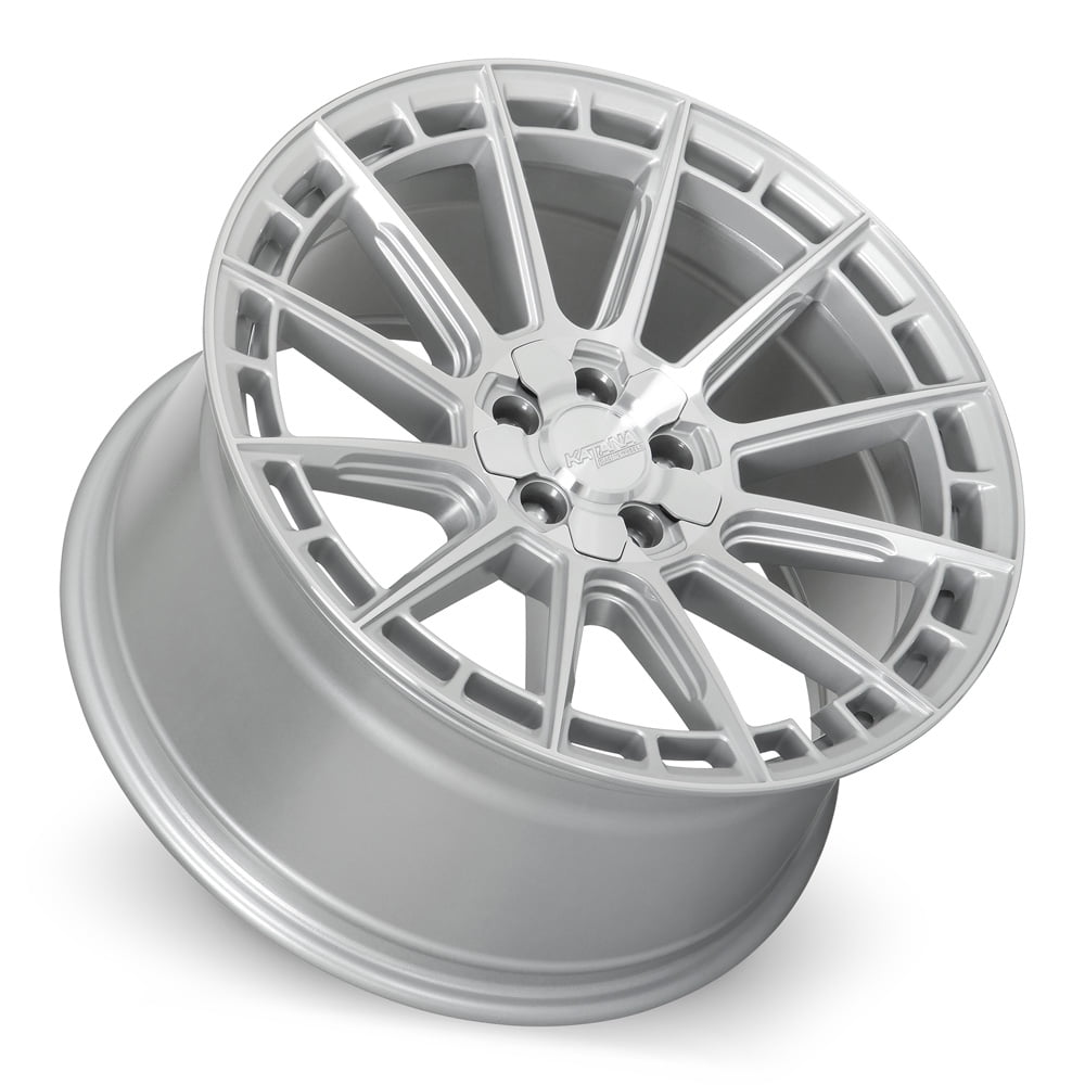 Katana Racing Kr11 20X8.5 5X120/114.3 40et CB74.1 Glossy Silver Machine Face Wheel