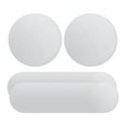 thumbnail image 1 of yuksok 100 Pieces Coffee Pot Filter Portafilter Paper for Offices Home Coffee Shops 53mm, 1 of 7