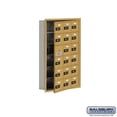 thumbnail image 1 of SalsburyIndustries 19165-18GRC Cell Phone Storage Locker With Front Access Panel - 6 Door High Unit, Gold, 1 of 1