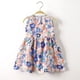 thumbnail image 3 of Odeerbi Niñas Verano Algodón Vestido Tanque Floral Vestido Sol Sin Mangas A-Vestido Sin Mangas de Princesa, 3 of 3