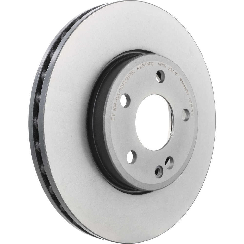 Brembo 09.B436.41 BRAKE ROTORS Fits select: 2014-2015 MERCEDES-BENZ B ELECTRIC, 2016-2017 MERCEDES-BENZ B 250E