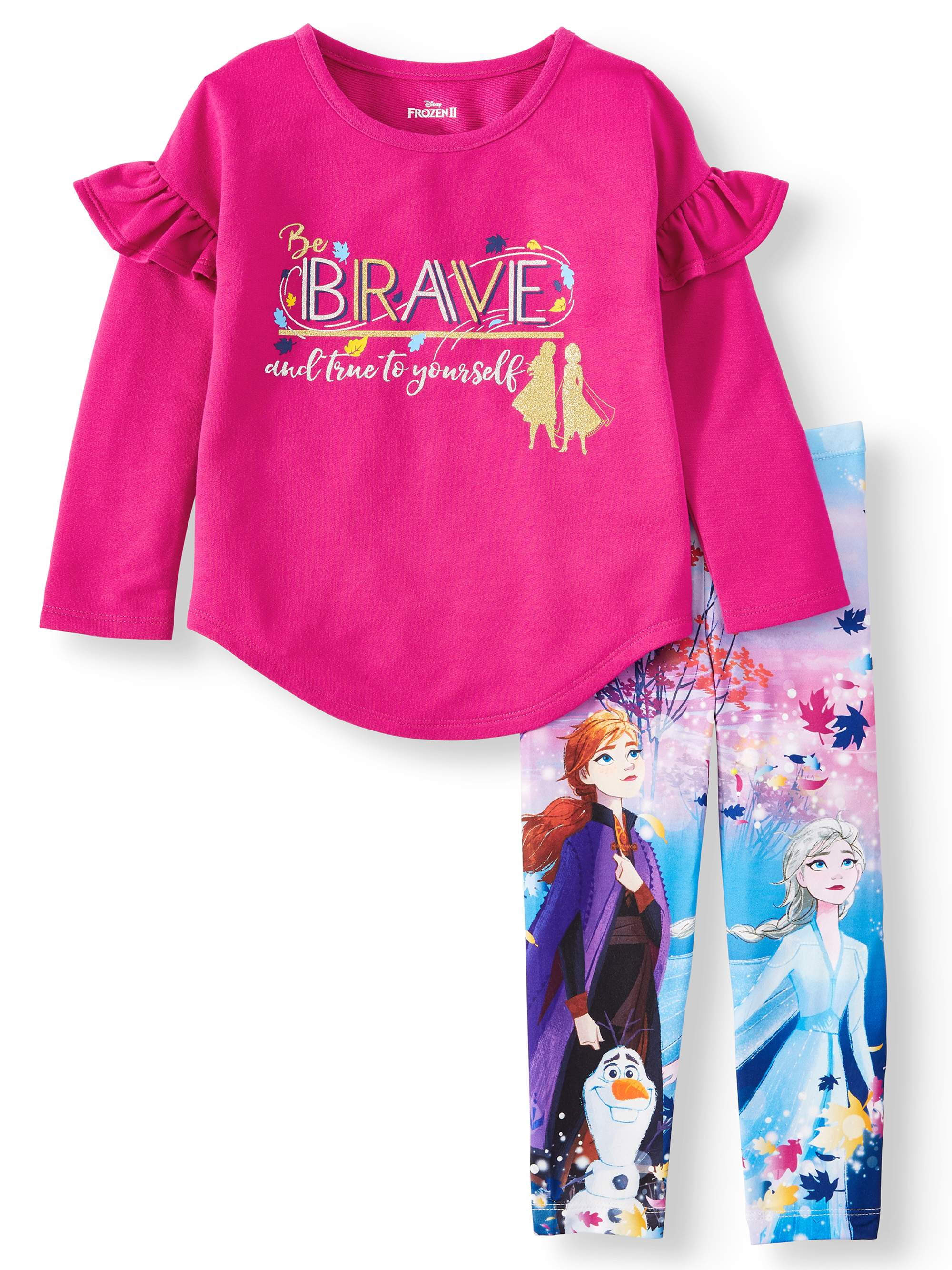 6/6X Disney Frozen Anna 7/8 New $38 RV Elsa & Olaf Nightgown Pajamas Size 4/5 