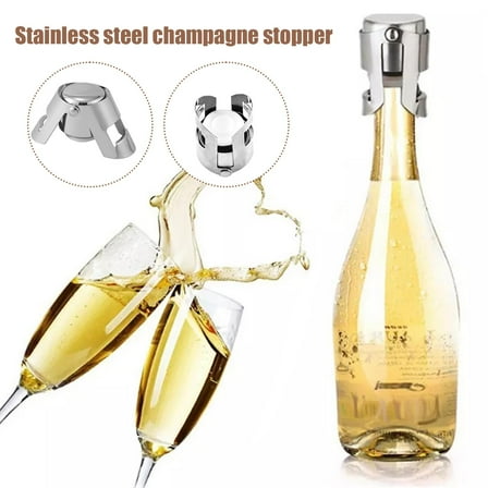 Ruifaya NEW Sparkling Prosecco Bottle Sealer Saver Wine Champagne-Stopper UK-
