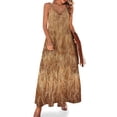 thumbnail image 1 of Vestido sin mangas de campo de cebada vestidos de mujer elegantes y bonitos falda de verano, 1 of 7