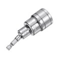thumbnail image 5 of Uxcell 1/2" Drive 22mm Shallow Socket Swivel Joints Hex Shank Impact Driver Adaptor Set, 5 of 7