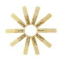 thumbnail image 1 of CIMAXIC 10pcs 2.5 2-1/2 Bamboo Reeds Set for Saxophone Sax Accessory Part,2.36"X0.48"X0.12", 1 of 4