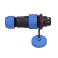 thumbnail image 4 of Waterproof Plug Socket, Flange Power Connector 250V  Sealing With Silicone Ring For Electrical Equipments 2 Pin,3 Pin,4 Pin,5 Pin, 4 of 8