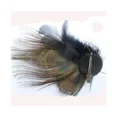 thumbnail image 3 of Pinza para el pelo de plumas de pavo real, tocado para fiesta de boda, 2 uds. Verde, 3 of 5