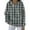 Blue, variant on Women's Fashion Casual Hooded Loose Printed Long Sleeve Sweatshirt Grid Pattern Pullover Top for Women Autumn Streetwear Comfortable Oversized Hoodie,Light Gray,2XL
