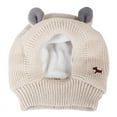 thumbnail image 5 of Quiet Ears For Dogs, Dog Ear Muffs Noise Protection, Puppy Knitted Hat Bunny Ears Design, Grooming, Ear Wrap, Dog Ear Protection gray, 5 of 5