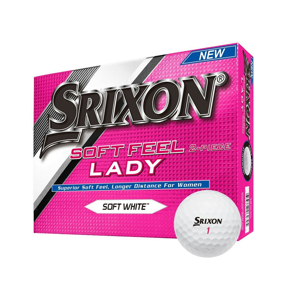 Srixon Soft Feel Lady Golf Balls, 12 Pack