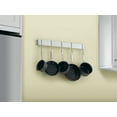 thumbnail image 2 of Cuisinart CRBW-33B 33-In. Bar Wall Rack, Brushed Stainless, 2 of 2