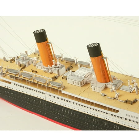 1:400 Scale Paper Model Kit British cruise ship Titanic Paper Model Kit ... Rms Britannic Model