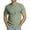 Green, variant on Wyobmus Men's Workout Shirt Quick Dry Short Sleeve Crew Neck Stretch Muscle Pullover Moisture-Wicking Summer T Shirts S-4X Olive Green