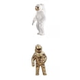 thumbnail image 1 of 2x creativo modelo estatua escultura estatuil espacio exterior regalos juguete para estante dormitorio Zulema Estatuilla de astronauta, 1 of 8