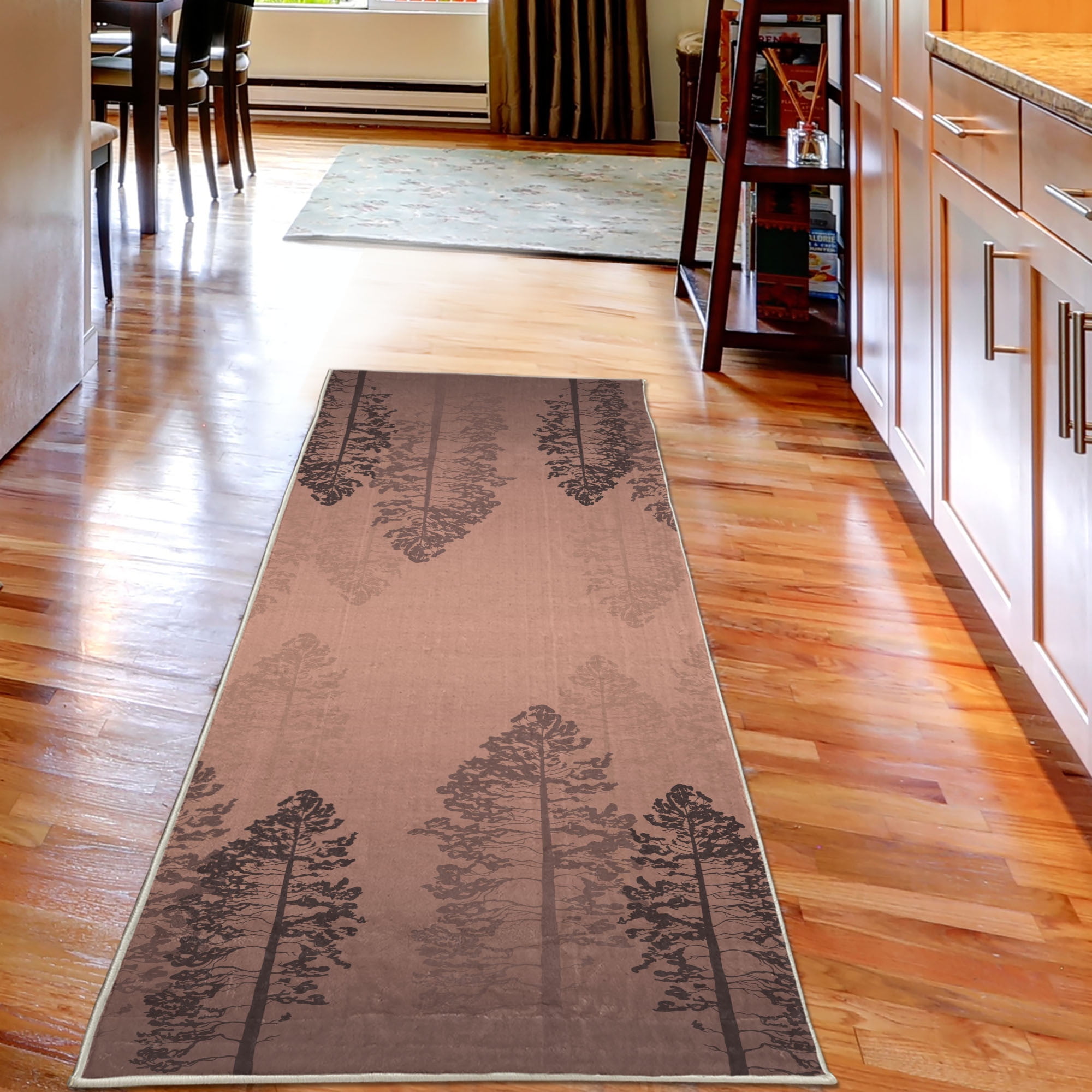 Rectangle Area Rug For Living Room, Bedroom, Camping Rug Stay Out Of The  Forest NTB61R - 5x8 ft.