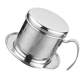 Stainless Steel Vietnamese Coffee Drip Press Maker Single Cup For Office  A5R8 