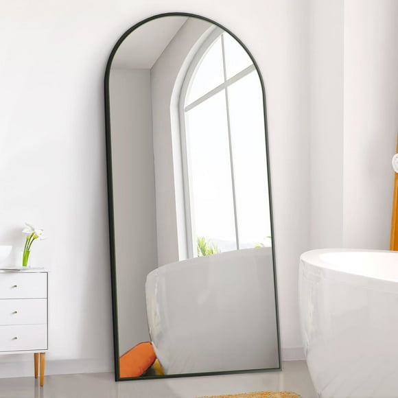 A2ZHOME 71x28 Inch Arch Full Length Mirror – Modern Elegance for Any Space (asPic)