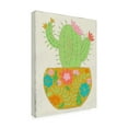 thumbnail image 2 of Trademark Fine Art 'Happy Cactus II' Canvas Art by Chariklia Zarris, 2 of 3