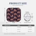 thumbnail image 3 of Rateoe Leopard Print Pattern 2 Piece Car Windshield Sun Shade Foldable | Front Windshield Shade for Sun, Heat and UV Rays | Sunshade for Car Front Window-Medium, 3 of 6