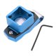 thumbnail image 1 of Seitruly Soporte para tiza con clip para cinturón, accesorios para taco de billar Kits de experimentos de química café azul, 1 of 1