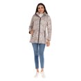 thumbnail image 2 of Chamarra capitoneada con estampado animal print y capucha integrada, 2 of 5