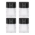 thumbnail image 1 of Kadision Paquete de luces LED de pared con fotocélula de atardecer a amanecer 13W 1430lm 5000K 100-277V IP65 Luces de seguridad para exteriores impermeables Listado ETL Paquete de 4, 1 of 1