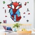 thumbnail image 2 of Superhero Wall Stickers Spider-Man Wall Decals Kids Room Decor, 2 of 4