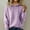 A1-Light Violet, variant on Knit Sweater Hoodies Hooded Sweatshirt Long Sleeve Pullover Hoodie Cozy Knitted Drawstring Hooded Pullover Knit Hoodie Sweaters for Women Knit Pullover Tops Cozy Textured Sweaters Coffee L