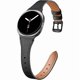 thumbnail image 1 of Chenchen Slim Leather Band Compatible with Samsung Galaxy Watch 8 40mm 44mm/Watch 8 Classic 46mm, No Gap Adjustable Genuine Leather Replacement Dressy Strap for Samsung Watch 8 Bands Women, 1 of 1