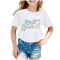 thumbnail image 3 of LILIYA Back To School Gift Tee Cute Kindergarten Trendy Short Sleeve Embroidered T-Shirt Summer Clothes, 3 of 5