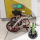 thumbnail image 3 of Soidarity Rueda giratoria para bicicleta plegable, tija de sillín de 25-44mm, rueda de seguridad, reemplazo de actualización, suministros de Ciclismo Verde METRO, 3 of 6