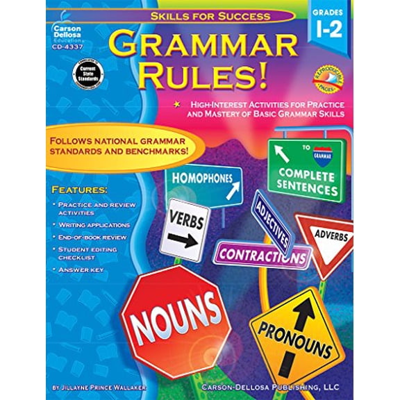 Pre-Owned Grammar Rules!, Grades 1 - 2 : High-Interest Activities for Practice and Mastery of Basic Grammar Skills