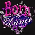 thumbnail image 3 of CafePress - Born To Dance Women's Dark T Shirt - Women's Traditional Fit Dark T-Shirt, 3 of 4