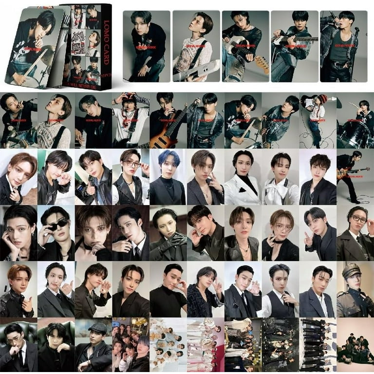 ATEEZ GOLDEN HOUR Lomo Card Photocards for ATINY Fans (2025