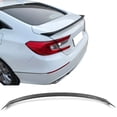 thumbnail image 3 of Ikon Motorsports Compatible with 18-22 Honda Accord IKON V2 Style Rear Trunk Spoiler Wing - Carbon Fiber Print 2018 2019 2020, 3 of 8