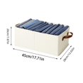 thumbnail image 3 of Big Discount,Cotton Storage Box, Wardrobe Organizer, Adjustable Lid, 12-Drawer Set, Modern Design, For Home,衣橱整理, Expandable Capacity, Laundry Room, Fabric Material | Non-Woven Fabric, Beige, 3 of 9