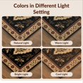 thumbnail image 7 of Design&I 5'x7' Ultra Soft Area Rug, Black and Burgundy Floral Elegance Intricate Botanical Motifs with Classic Charm Fluffy Washable Non Shedding for Bedroom Living Room Home Office, 7 of 7