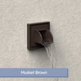 thumbnail image 2 of Marcello Square Pool & Fountain Water Feature Spout (Musket Brown), 2 of 18