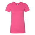 thumbnail image 1 of T-shirt en Jersey Fin pour Femmes, m, Fuchsia, 1 of 3