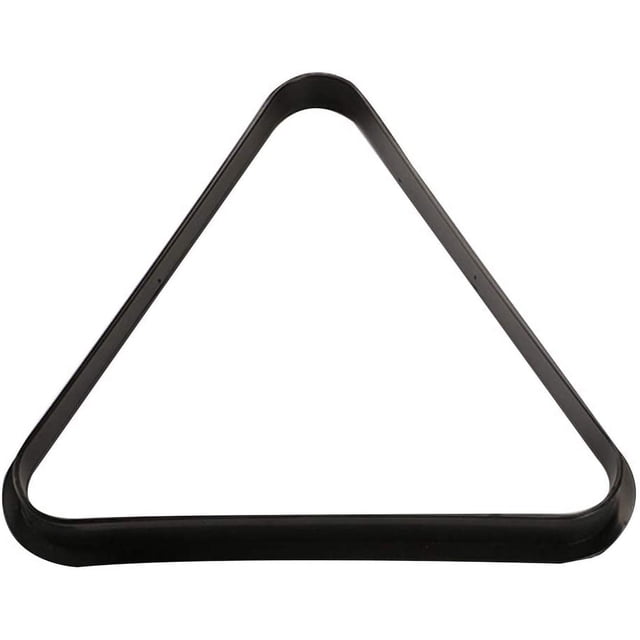 Triangular plastic billiard ball for organizing storage accessories