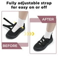 thumbnail image 3 of FitVille Comfortable Walking Shoes for Women with Adjustable Strap for Swollen Feet, Extra Wide Diabetic Shoes, 3 of 7