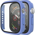 thumbnail image 3 of Case Compatible with Apple Watch Series 6/SE/Series 5/Series 4 42mm with Built in Tempered Glass Screen Protector ,Overall Protective Hard PC Case Ultra-Thin Cover-Baby Blue, 3 of 6