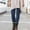 Navy, variant on Oplxuo Women's Soft Full Length Leggings High Waist Ankle Length Leggings Pants Tights
