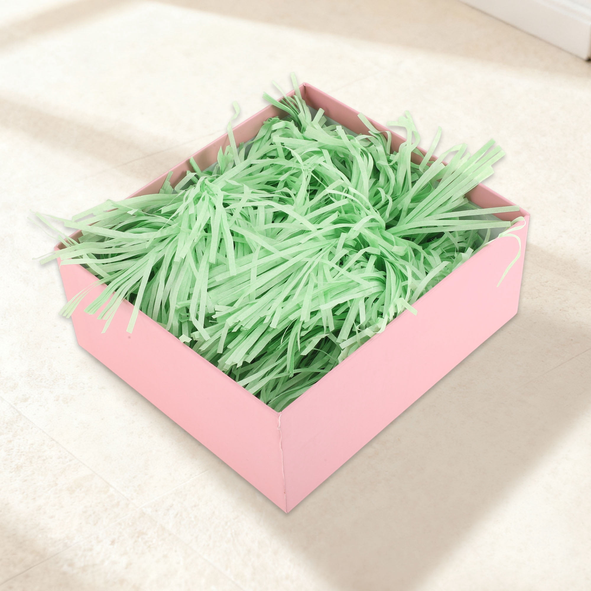 Unique Bargains 3.53 oz Raffia Grass Filler 1Pc Green